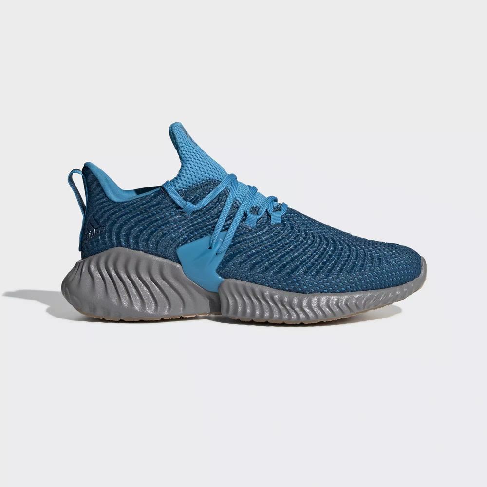 Adidas Alphabounce Instinct Tenis Para Correr Azules Para Hombre (MX-53351)